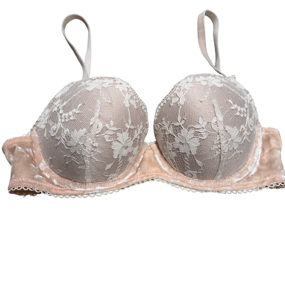 Victoria’s Secret Dream Angels Demi lined crushed velvet size 32C bra - Picture 8 of 8